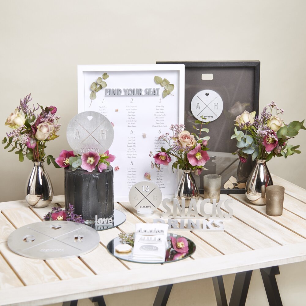 Hochzeit-Set Abstrakt