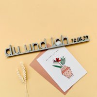 du und ich mit Datum