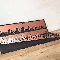 zwei Namen bis 18 Buchstaben mit &amp;- Zeichen und Datum