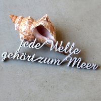 jede Welle geh&ouml;rt zum Meer