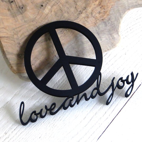 peace symbol love and joy