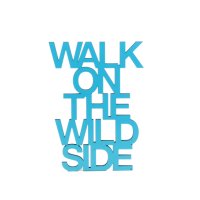 WALK ON THE WILD SIDE