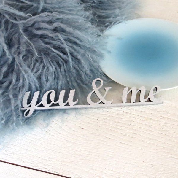 you & me
