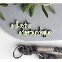 and so the adventure begins