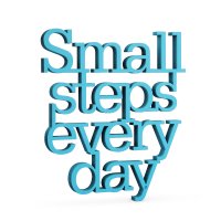 Small steps every day