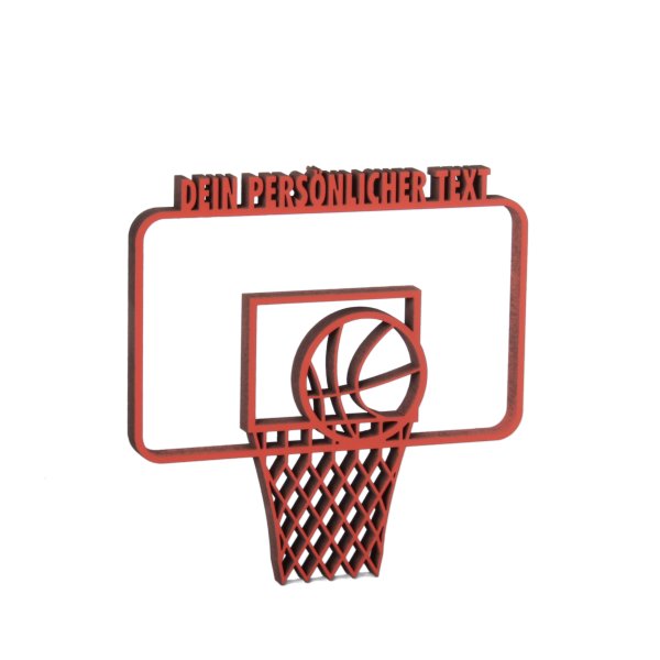 Basketball with Text