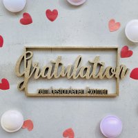 Gratulation zum bestandenen Examen
