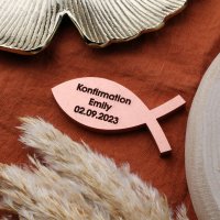 Fisch mit Text