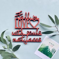 Fall in LOVE with souls not faces