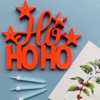 Ho Ho Ho - mit Kerzen