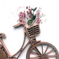 DIY-Set Damenfahrrad mit  im Rahmen
