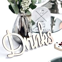 Schriftzug "Snacks" Vintage