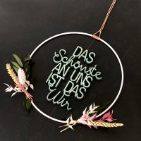 DIY-Set "Das Schönste an uns ist das Wir"...