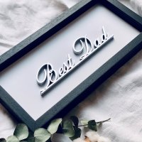 DIY-Set "Best Dad" im Rahmen