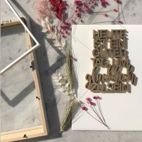 DIY-Sets "Heute ist ein guter Tag um glücklich...