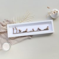 DIY-Set "Sonnengru&szlig;" im Rahmen