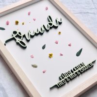 DIY-Set "freunde" mit individuellem Namen im...