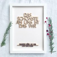 DIY-Set "Das Schönste an uns ist das Wir"...