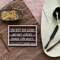DIY-Set Liebesbrief mit Umrandung zum Selbertexten mit...