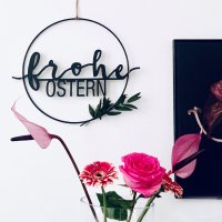 DIY-Set "Frohe Ostern" im Metallring
