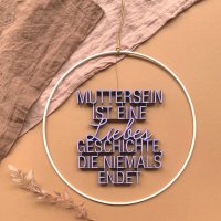 DIY-Set "Muttersein ist eine Liebesgeschichte, die...