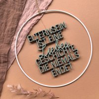 DIY-Set "Elternsein ist eine Liebesgeschichte, die...