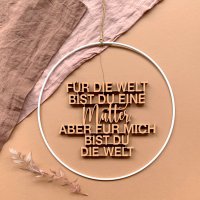 DIY-Set "Für die Welt bist Du eine Mutter, aber...