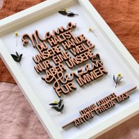 DIY-Set "Mama du hältst unsere Hände eine...