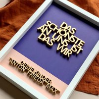 DIY-Set "Das Schönste an uns ist das Wir"...
