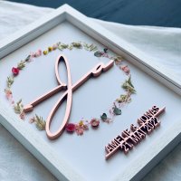 DIY-Set "ja" mit individuellen Namen und Datum...