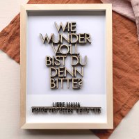 DIY-Set "Wie wundervoll bist Du denn bitte" mit...