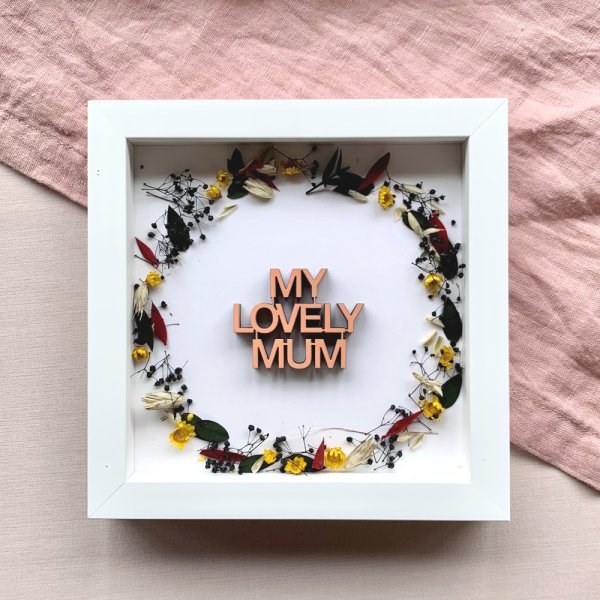 DIY-Set "My lovely Mum" mit Rahmen