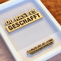 DIY-Set "Du hast es geschafft" mit...