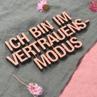 Ich bin im Vertrauensmodus