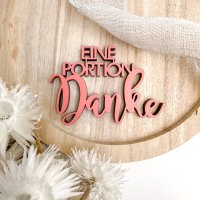 Eine Portion Danke
