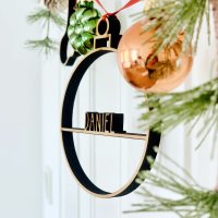 Weihnachtsornament mit Name