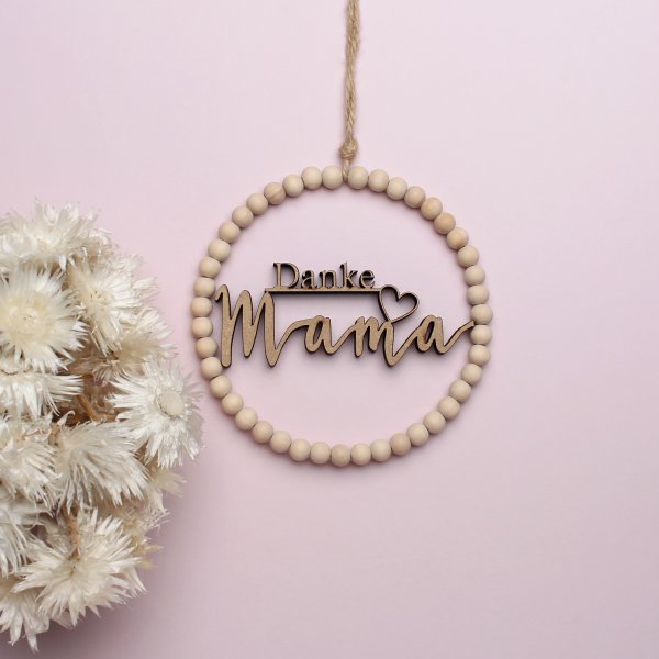 DIY-Set "Danke Mama" mit Perlenring
