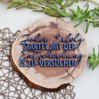 Jeder Erfolg startet mit der Entscheidung es zu versuchen