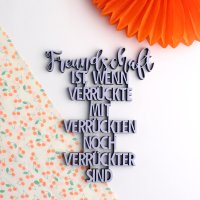 Freundschaft ist, wenn Verr&uuml;ckte mit Verr&uuml;ckten...