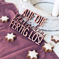 Auf die Pl&auml;tzchen, fertig, los!