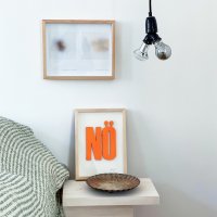 DIY-Sets "NÖ" mit Rahmen