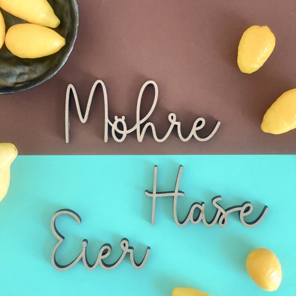 Möhre. Hase, Eier