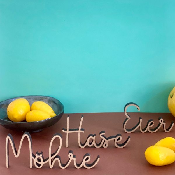 Möhre. Hase, Eier