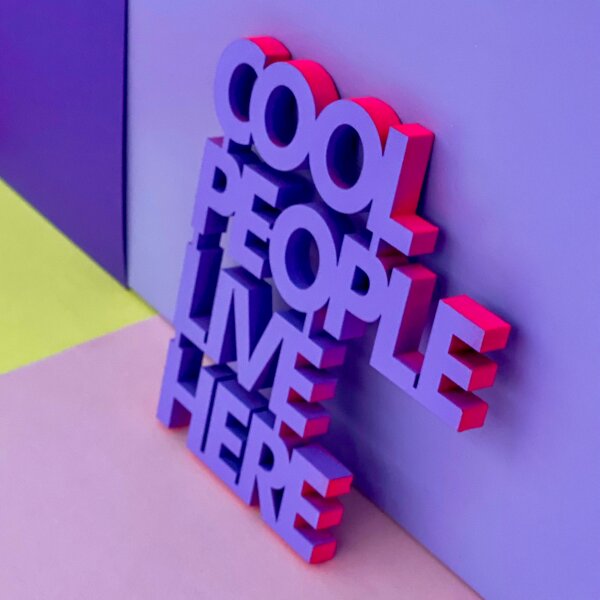Cool people live here