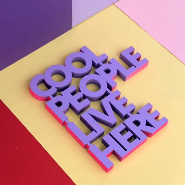 Cool people live here
