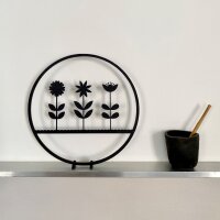 Kranz mit Blumen