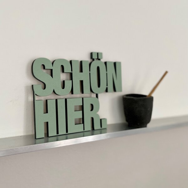 Schön hier