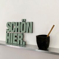 Schön hier