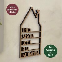 Haus mit individuellen Namen in Natur