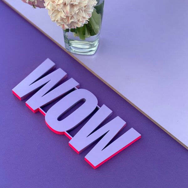 MOM / WOW mit Neonkante